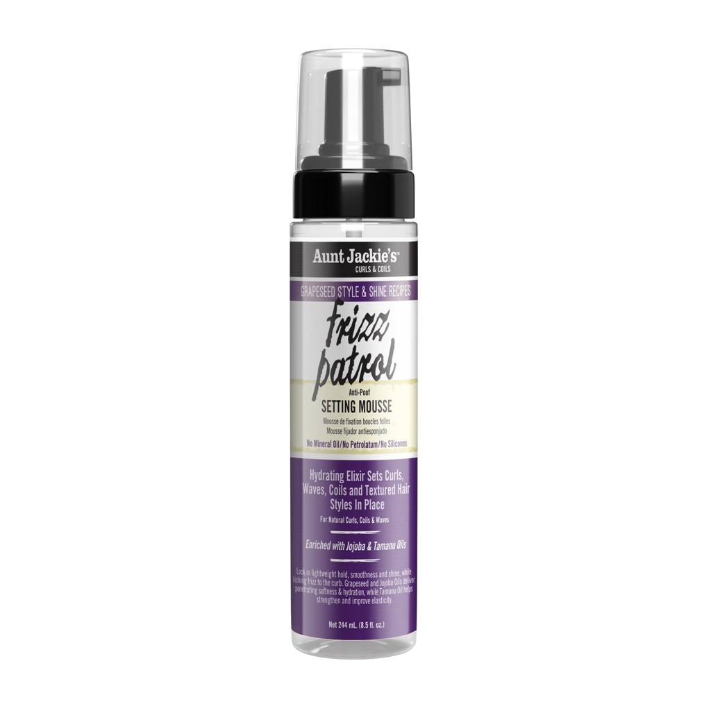 Frizz Patrol Anti-Poof Setting Mousse 8 oz