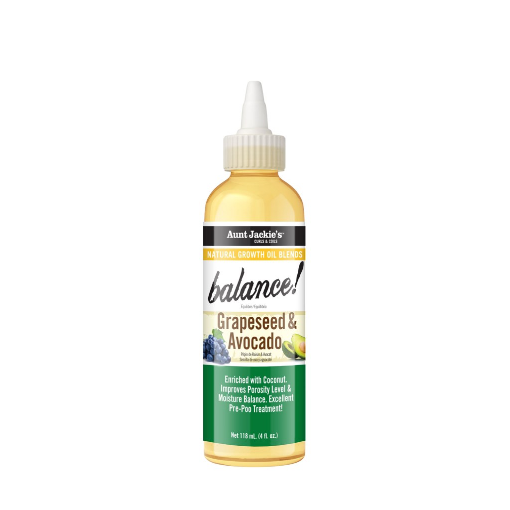 Balance! - Grapeseed & Avocado Natural Growth Oil Blend 4 oz
