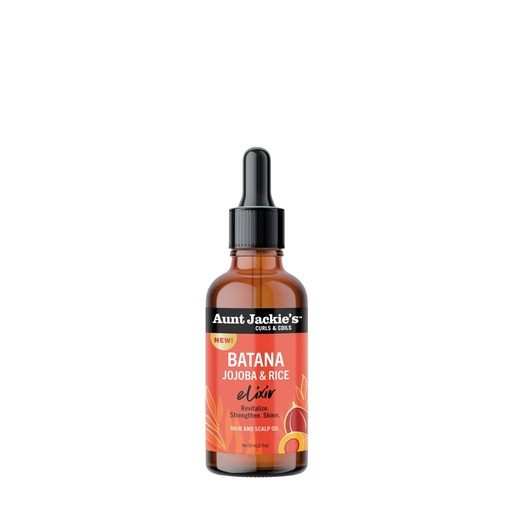 [1-630-02-2446] Batana, Jojoba & Rice Elixir Hair and Scalp Oil 2 oz