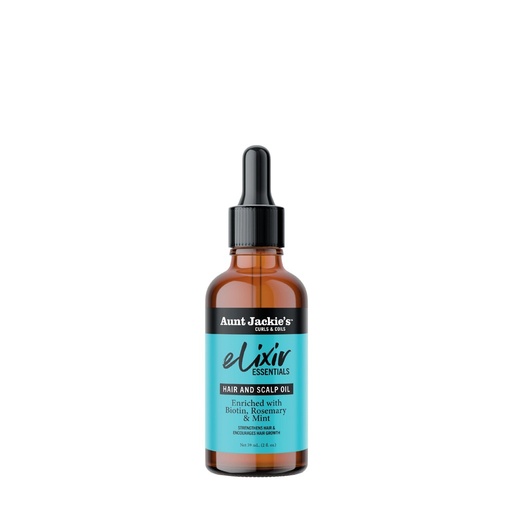 [1-627-02-2446] Biotin, Rosemary & Mint Elixir Hair & Scalp Oil 2 oz