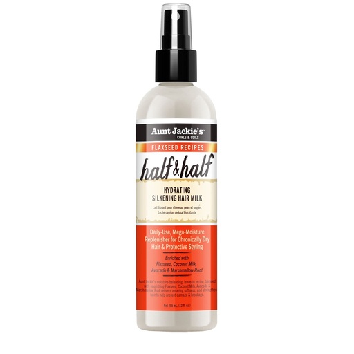 [1-674-12-1200] Half & Half Hydrating Silkening Hair Milk 12 oz
