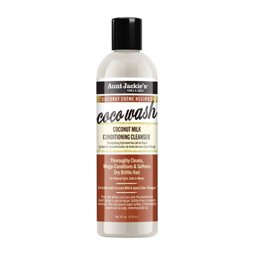 [1-689-12-0600] Coco Wash Coconut Milk Conditioning Cleanser 12 oz