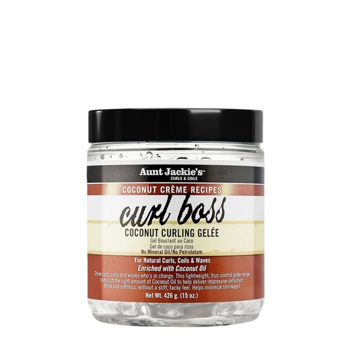 [1-686-15-0600] Curl Boss Coconut Curling Gelée 15 oz