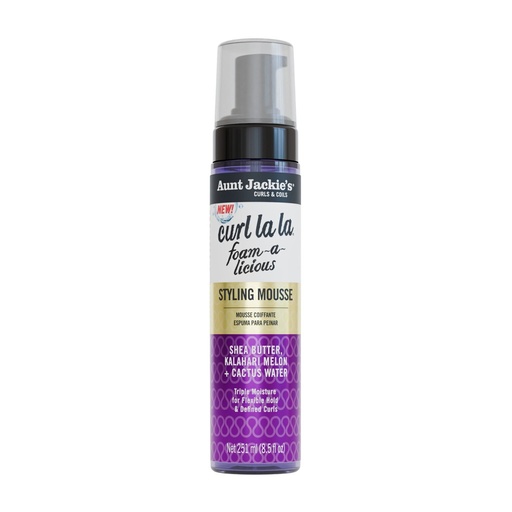 [1-637-08-1243] Curl La La Foam-a-licious Styling Mousse 8 oz